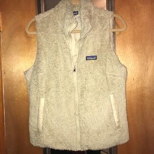 Cream Patagonia vest